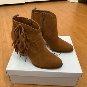 Steve Madden Ohio Chestnut Western Bootie